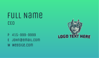 Tough Wolf Shield Business Card Image Preview