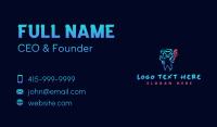 Monster Baseball Bat Business Card Preview