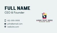 Paint Bucket Painter  Business Card Design