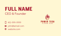 Fire Grill Chicken Business Card Image Preview