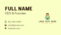 Earth Care Support Business Card Design