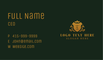 Shield Crown Boutique Business Card Image Preview