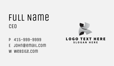 Generic Business Letter K Business Card Image Preview