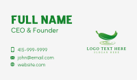 Natural Leaf Ripple Business Card Image Preview