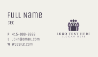 Corporate Associate Employee Business Card Image Preview