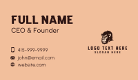 Wild Gorilla Head Business Card Preview