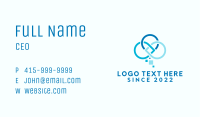 Futuristic Cyber Cloud Business Card Image Preview