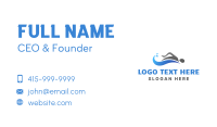 Swim Water Sports Business Card Design