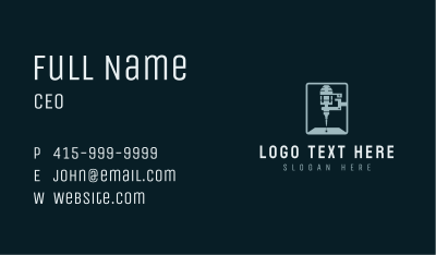 Industrial Laser Technology Business Card Image Preview