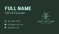 Luxe Diamond Nature Business Card Design