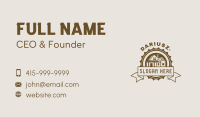 Town House Roofer Business Card Image Preview