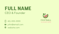 Watermelon Fruit Splash Business Card Image Preview