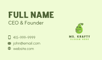 Green Pear Fruit  Business Card Image Preview