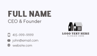 Carpentry Handyman Hammer Business Card Preview