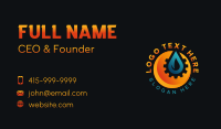 Industrial Diesel Petroleum Business Card Preview