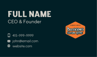 Freestyle Graffiti Emblem Wordmark Business Card Image Preview