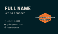 Freestyle Graffiti Emblem Wordmark Business Card Image Preview