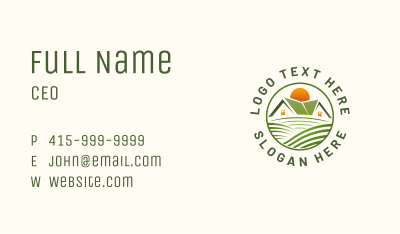 Home Yard Lawn Business Card Image Preview