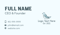 Aviary Dove Bird Business Card Image Preview