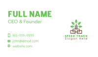 Green Leaf Tower Business Card Image Preview