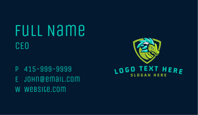 Dragon Shield Gaming Esport Business Card Image Preview