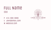 Tailoring Sewing Needle Heart Business Card Image Preview