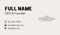 Fashion Leaf Boutique Wordmark Business Card Image Preview
