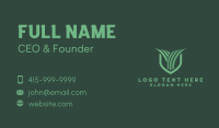 Green Grass Shield Business Card Image Preview