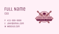 Toque Bakery Rolling Pin Business Card Image Preview