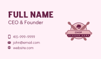 Toque Bakery Rolling Pin Business Card Image Preview