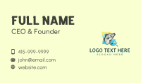 Perch Fish Louisiana Business Card Design