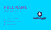 Hoodie Skull Gamer Business Card Image Preview