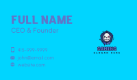 Hoodie Skull Gamer Business Card Image Preview