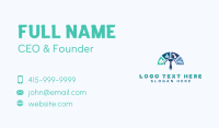 Housekeeper Sanitary Cleaning Business Card Preview