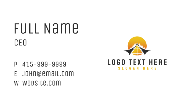 Forrest Roofing Repair Business Card Design Image Preview