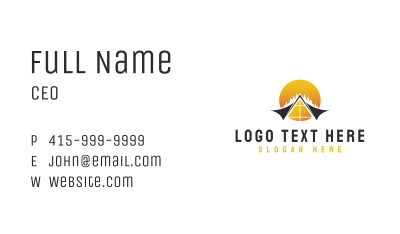 Forrest Roofing Repair Business Card Image Preview