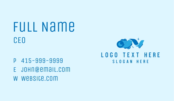 Carpet Flooring Cleaner Business Card Design Image Preview