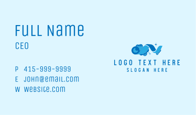 Carpet Flooring Cleaner Business Card Image Preview