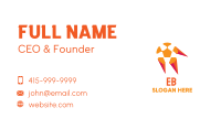 Soccer Ball Fire Business Card Image Preview
