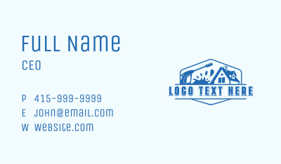 Power Washing Cleaner Business Card Image Preview