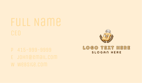 Bread Loaf Bakery Business Card Design Image Preview