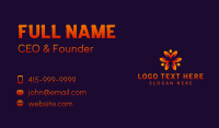 Family Counseling Foundation Business Card Design