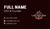 Hammer Paintbrush Maintenance Business Card Image Preview