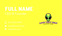 Alien Martian Gaming Business Card Preview