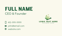 Gardening Grass House Business Card Image Preview