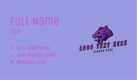 Dragon Gaming Mascot Business Card Image Preview