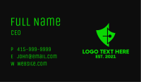 Gaming Shield Pen  Business Card Image Preview