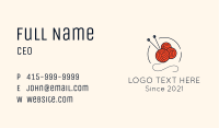 Crochet Yarn Craft Business Card Image Preview