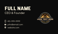 Hammer Paintbrush Renovation Business Card Preview