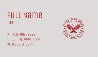 Wrench Tool Plumber Business Card Image Preview